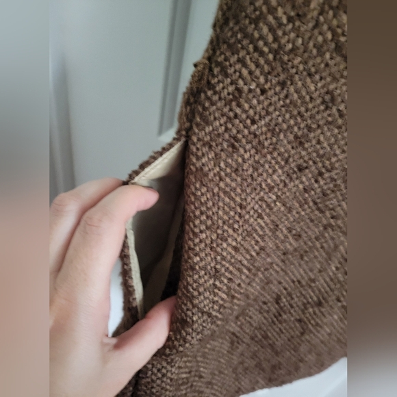 Active USA Women's Faux Fur Wool Blend Open Waterfall Vest Size Medium NEW - Picture 7 of 8